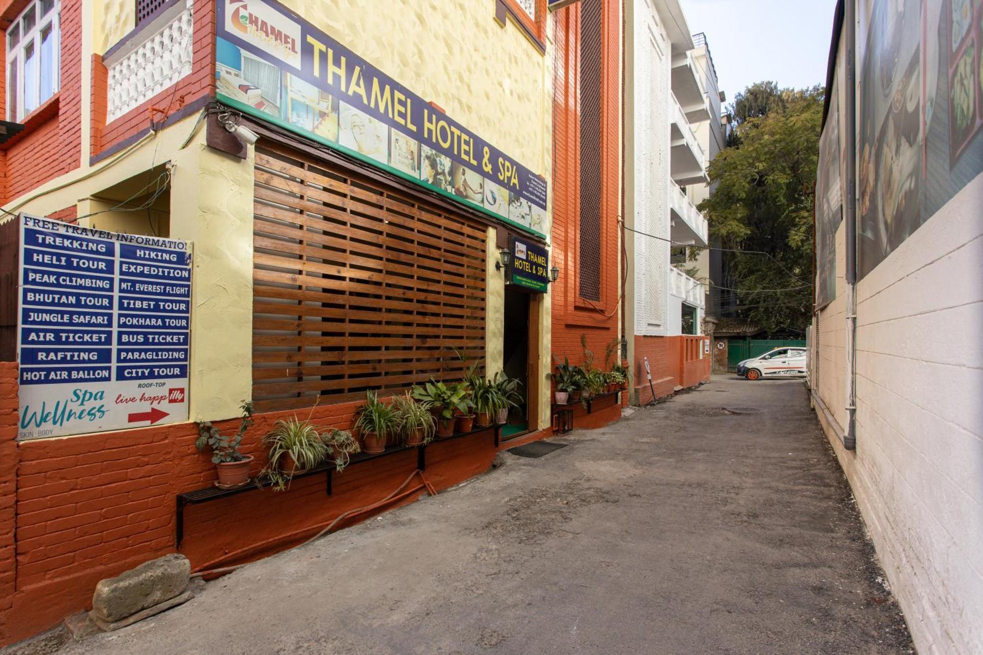 泰美尔水疗酒店 加德满都 外观 照片